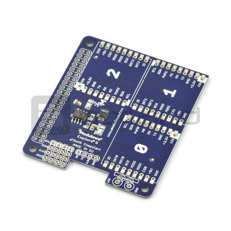 Explore R DuoNect ADC EEPROM - cap for Raspberry Pi 2/B+ - MOD-79