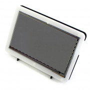 Enclosure for Raspberry Pi LCD screen TFT 7" HDMI black and white