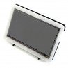 Enclosure for Raspberry Pi LCD screen TFT 7" HDMI black and white - zdjęcie 1