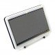 Enclosure for Raspberry Pi LCD screen TFT 7" HDMI black and white Enclosure for Raspberry Pi LCD screen TFT 7" HDMI black and white