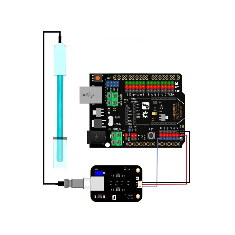 Analogue pH meter - DFRobot module