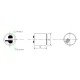 Mikrofon 50-56db fi-9mm h-4.5mm Mikrofon 50-56db fi-9mm h-4.5mm