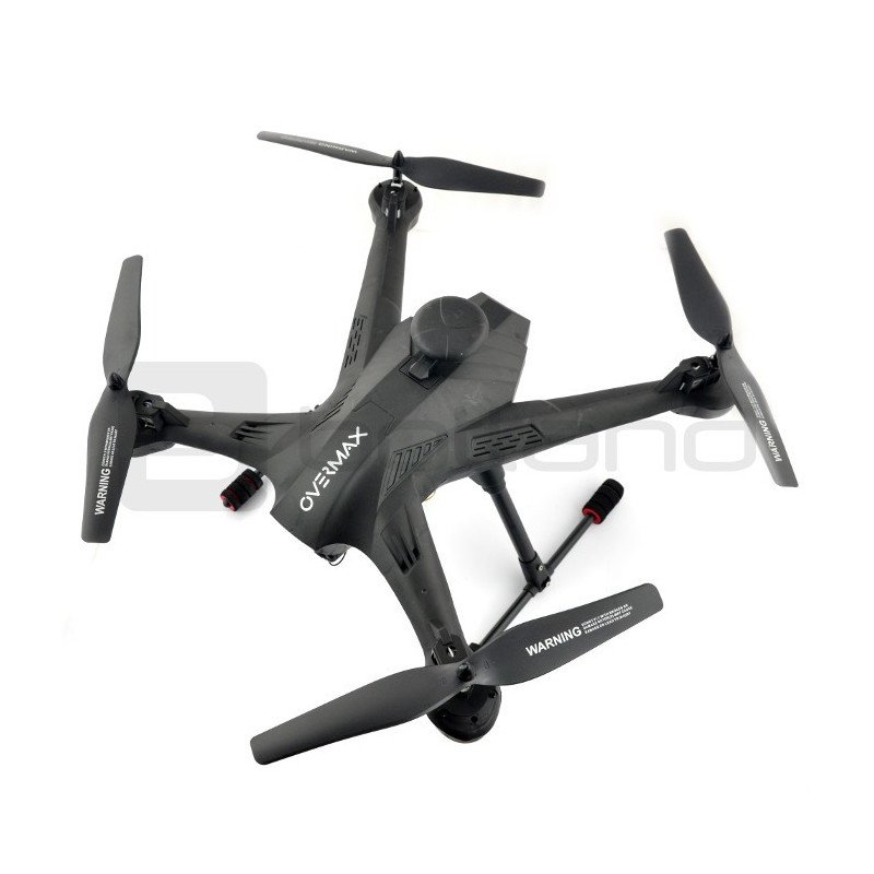 Quadrocopter drone OverMax X-Bee drone 5.2 WiFi 2.4GHz with FPV camera - 62cm + screen + 2 additional batteries