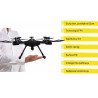 Quadrocopter drone OverMax X-Bee drone 5.2 WiFi 2.4GHz with FPV camera - 62cm + screen + 2 additional batteries - zdjęcie 5