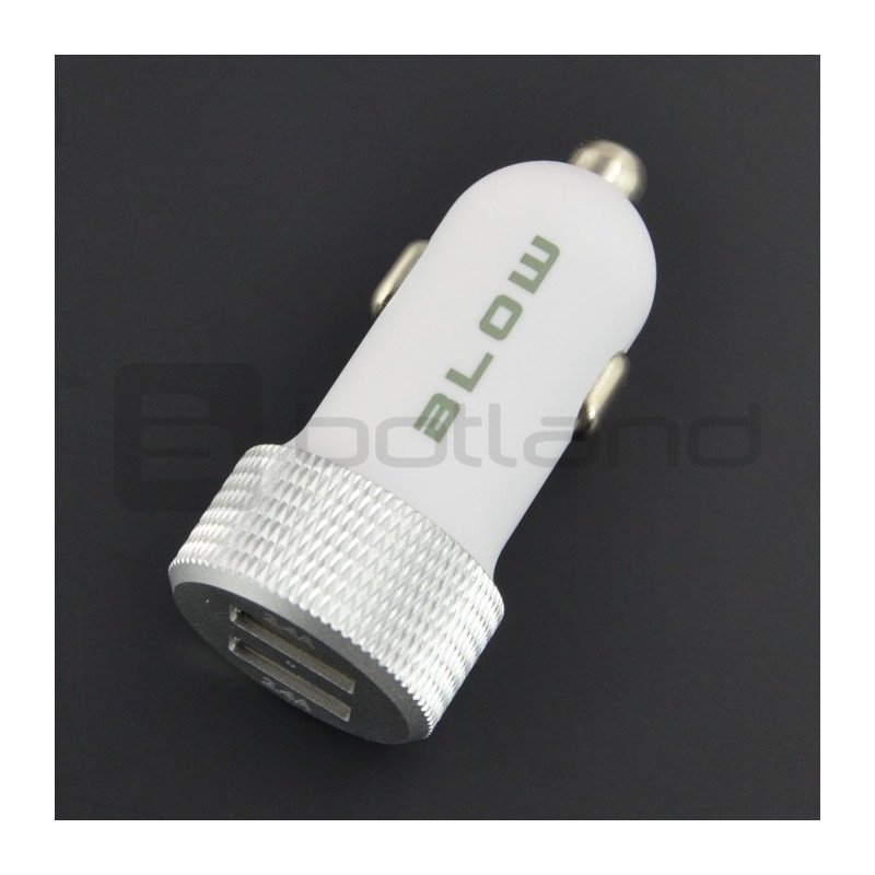 Blow G48 5V/4.8A USB car charger / power supply - 2 sockets