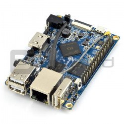 Orange Pi PC Plus - Alwinner H3 Quad-Core 1GB RAM + 8GB EMMC