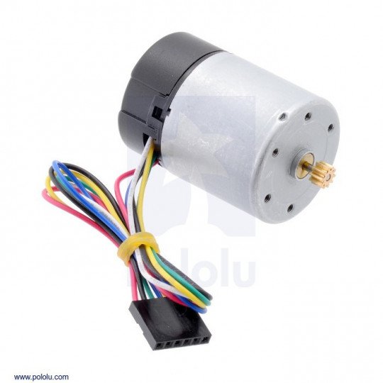 12V 11000RPM motor with CPR 64 encoder for 37D gearboxes