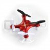 Drone quadrocopter Syma X12S Nano 2.4GHz - 7cm - red - zdjęcie 1