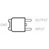 LDO 3.3V stabiliser LF33CDT - SMD LDO 3.3V stabiliser LF33CDT - SMD - zdjęcie 3