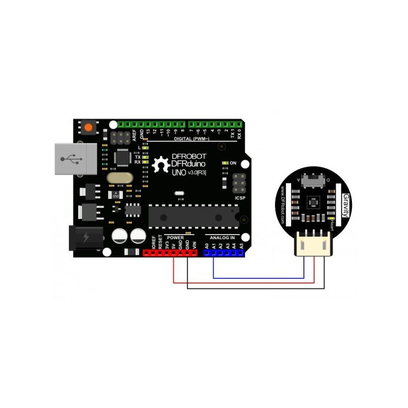 DFRobot Gravity: Heart Rate Monitor Sensor For Arduino