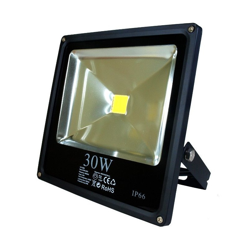ART slim LED outdoor lamp, 30W, 1800lm, IP66, AC90-240V, 3000K - white heat