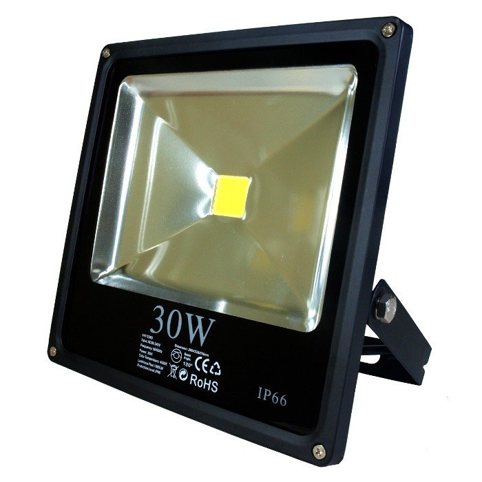 ART slim LED outdoor lamp, 30W, 1800lm, IP66, AC90-240V, 3000K - white heat