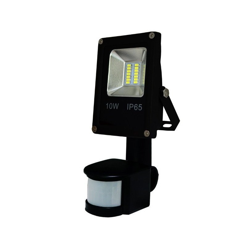 ART PIR outdoor LED lamp with motion detector, 10W, 600lm, IP65, AC80-265V, 4000K - white neutral