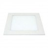 LED panel ART SLIM flush-mounted square 8.5cm, 3W, 210lm, AC80-265V, 3000K - white heat - zdjęcie 3