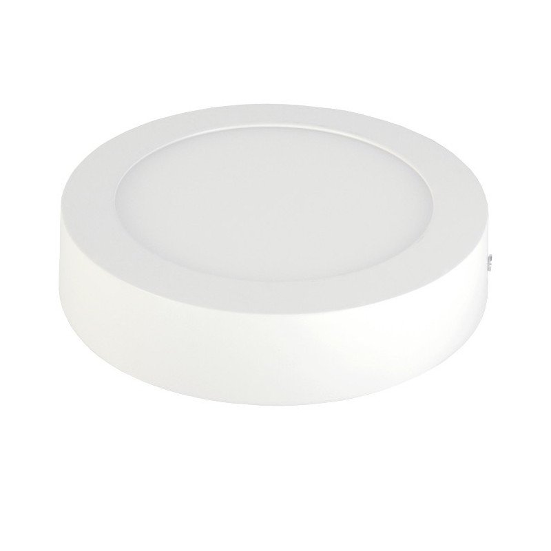 Round surface-mounted ART LED panel 18cm, 12W, 720lm, AC80-265V, 3000K - white heat