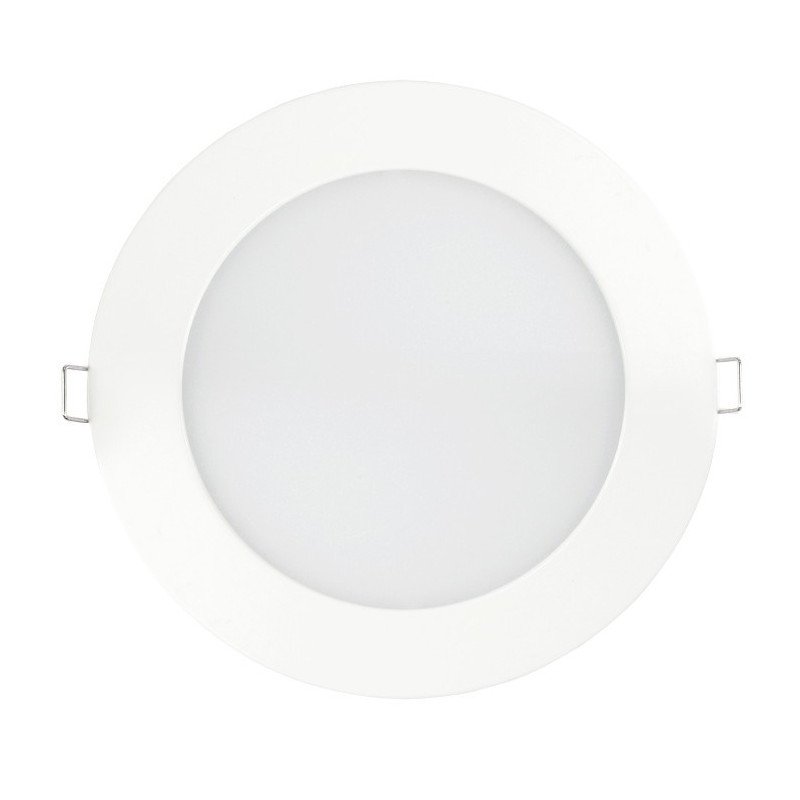 LED ART flush-mounted round panel 18cm, 16W, 1000lm, AC80-265V, 3000K - white heat