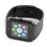 SmartWatch GT08 NFC SIM black - smart watch with phone function - zdjęcie 2