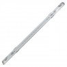 Luminaire for 1 piece of ART T8 150cm LED tube, single-sided power supply AC230V with transparent diffuser - zdjęcie 1