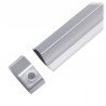 Aluminium profile ALU C1 for LED strips - corner - 2m - zdjęcie 2