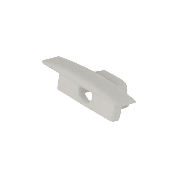 Blanking plug with hole for profiles B1 - white