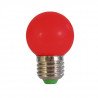 LED bulb ART E27, 0.5W, 30lm, red - zdjęcie 1