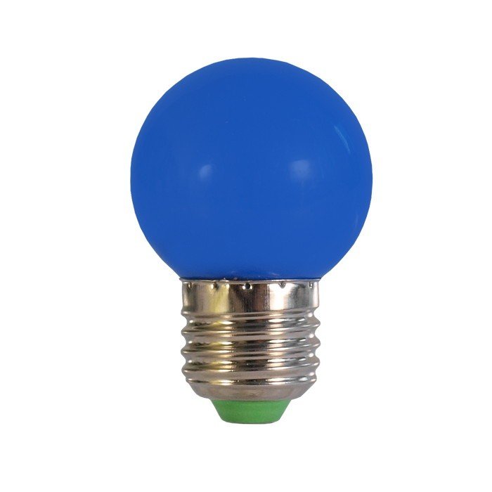 LED bulb ART E27, 0.5W, 30lm, blue