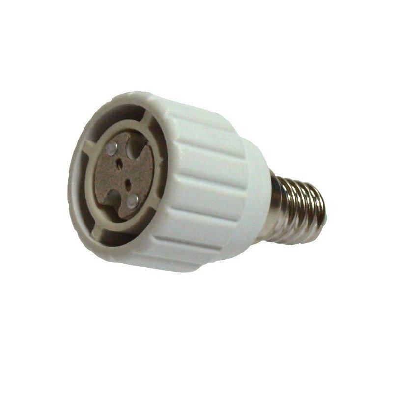 Socket adapter GU5.3 - plug E14