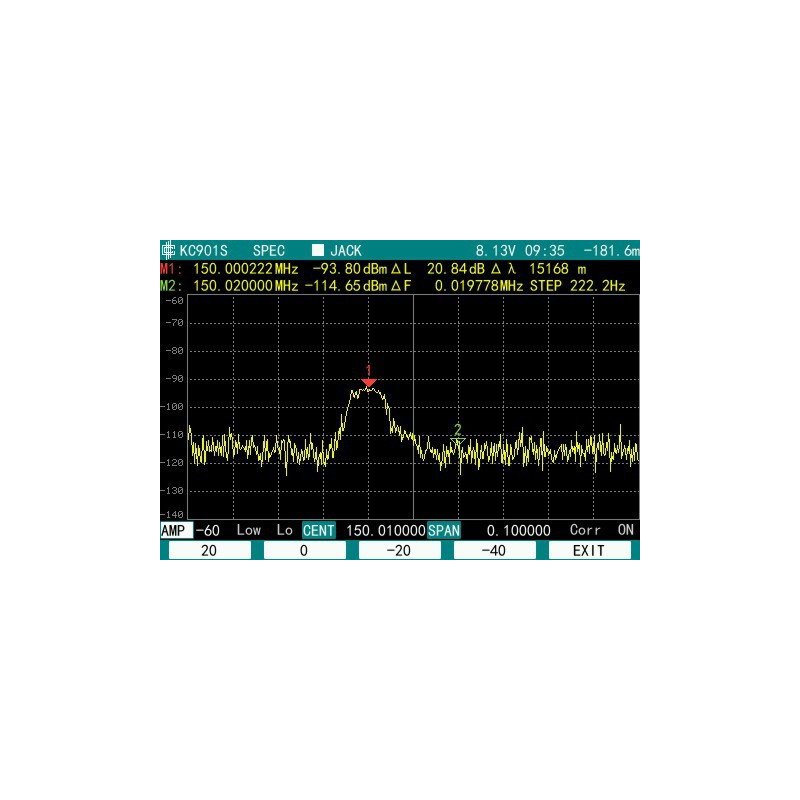 KC901S 3GHz Handheld Network Analyzer multi RF-meter