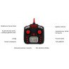 Quadrocopter drone OverMax X-Bee drone 3.1 Plus 2.4GHz with camera - red - 34cm + 2 additional batteries - zdjęcie 6