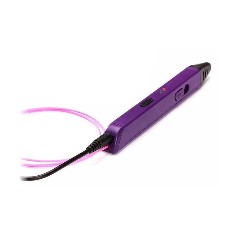 Printing pen Wooler Slim 3D ball pen - purple