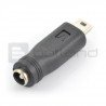 5.5/2.1mm socket adapter - miniUSB plug - zdjęcie 2