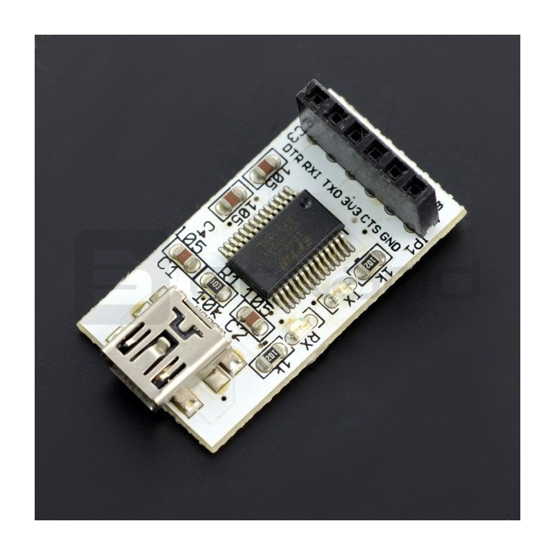 USB-UART converter FT232RL for pcDuino - miniUSB socket