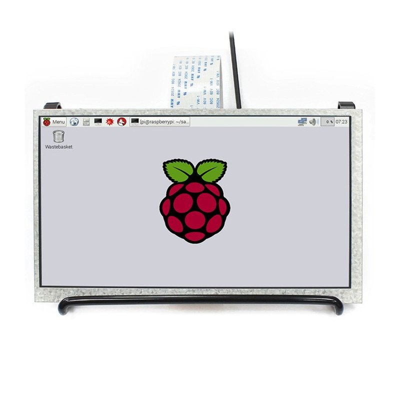 LCD screen IPS 7" 1024x600px DPI for Raspberry Pi 3/2/Zero/Zero In
