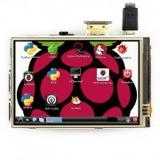 Resistive touch screen IPS LCD 3.5" 480x320px GPIO for Raspberry Pi 3/2/B+/ a - Zero