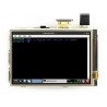 Resistive touch screen IPS LCD 3.5" 480x320px GPIO for Raspberry Pi 3/2/B+/ a - Zero - zdjęcie 2