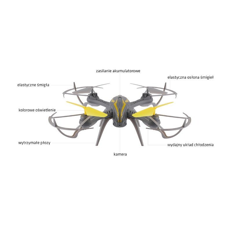 Dron quadrocopter OverMax X-Bee drone 2.4