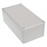 Plastic box Kradex Z58JS ABS with gasket and bushings - 158x82x55mm grey - zdjęcie 2