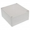 Plastic box Kradex Z59JS ABS with gasket and bushings - 125x115x58mm grey - zdjęcie 1