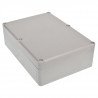 Plastic box Kradex Z74JS ABS with gasket and bushings - 177x126x56mm grey - zdjęcie 1