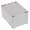 Plastic box Kradex Z96JS ABS with gasket and bushings - 70x50x37mm grey - zdjęcie 2