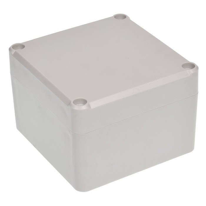 Plastic box Kradex Z111JS ABS with gasket and bushings - 82x80x55mm grey