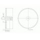 POM ZYZ-15A50-64-05P toothed barrel ZYZ-15A50-64-05P POM ZYZ-15A50-64-05P toothed barrel ZYZ-15A50-64-05P