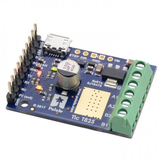 USB stepper motor controller 45V/2,5A - Pololu Tic T825 - assembled