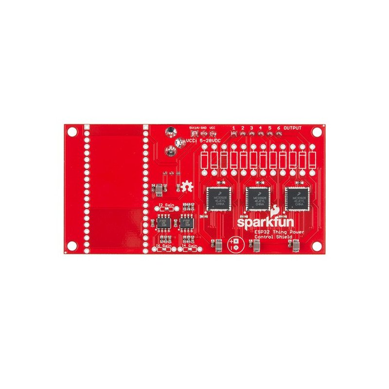 SparkFun ESP32 Thing Control Power Shield - power switch 5-28V / 5A for ESP32 Thing