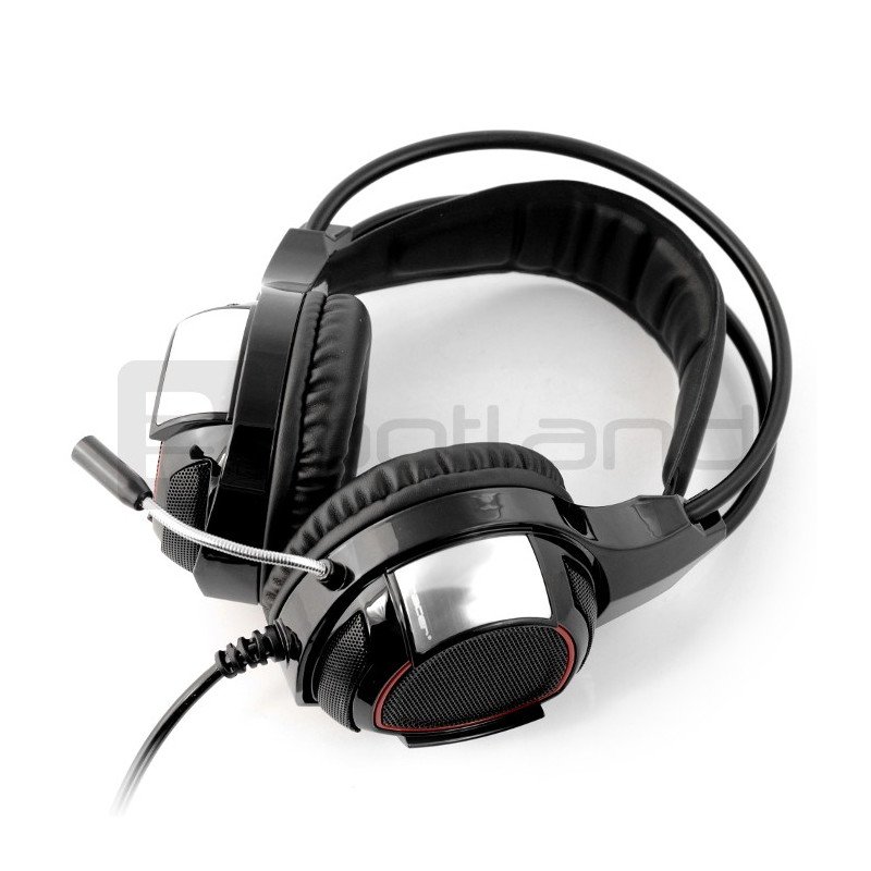 Stereo headphones with microphone - Tracer Battle Heroes Captain