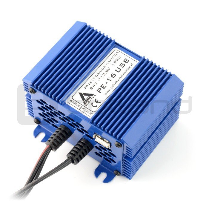 AZO Digital PE-16 USB 24/12V + USB 150W step-down electronic converter