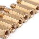 MakeBlock - brass distance M4x12 - 10pcs. MakeBlock - brass distance M4x12 - 10pcs.