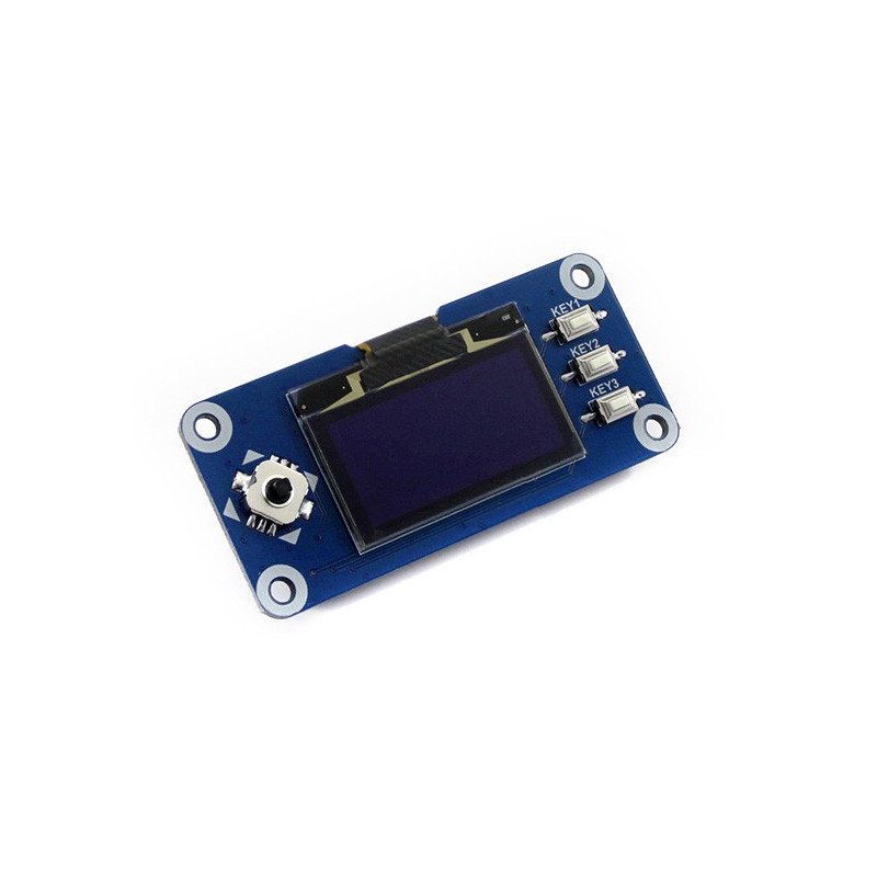 Waveshare OLED 1,3" 128x64px SPI I2C - pad with display for Raspberry Pi 3/2/Zero