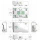 Raspberry Pi Model B Multicomp - black Raspberry Pi Model B Multicomp - black