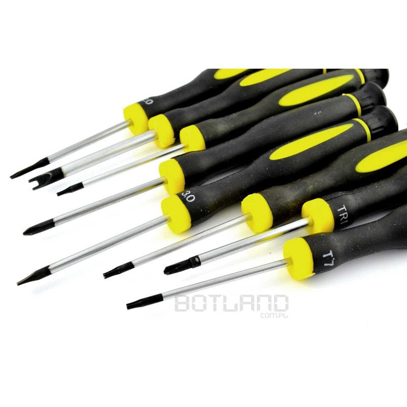 T8 screwdriver set